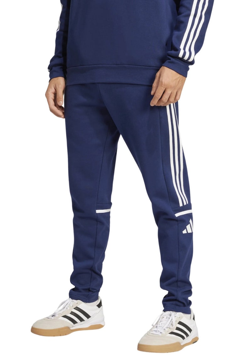Pantaloni sport barbati  Squadra 25 - bleumarin - bumbac/poliester - talie elastica -