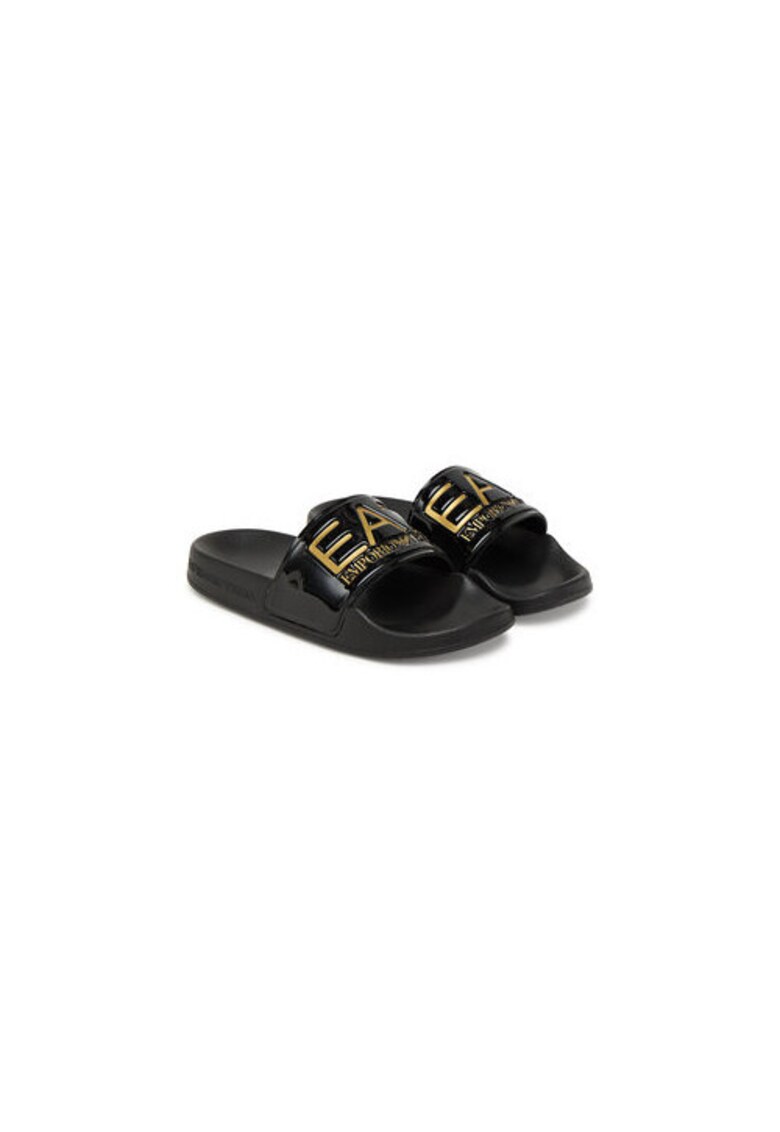 Papuci copii - Emporio Armani  negru - plastic