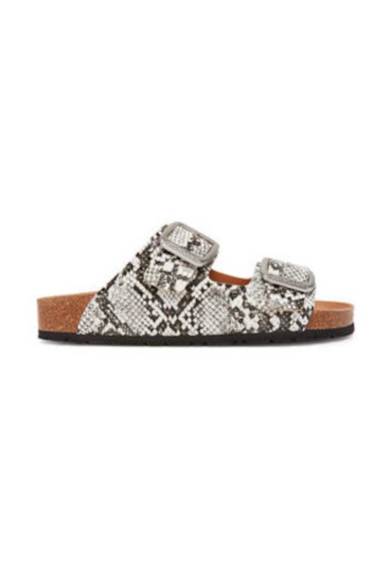 Papuci dama - Grunland - multicolor - piele ecologica