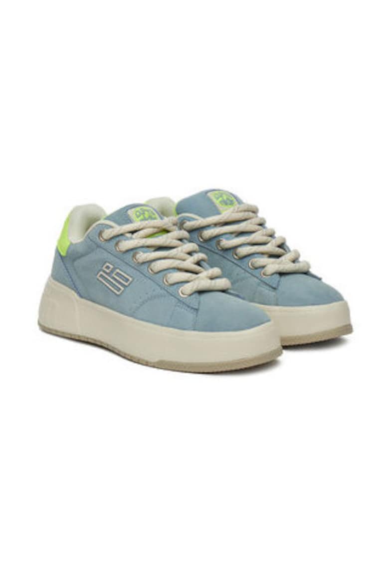 Tenisi dama 304989773 -  Piele naturala - Albastru