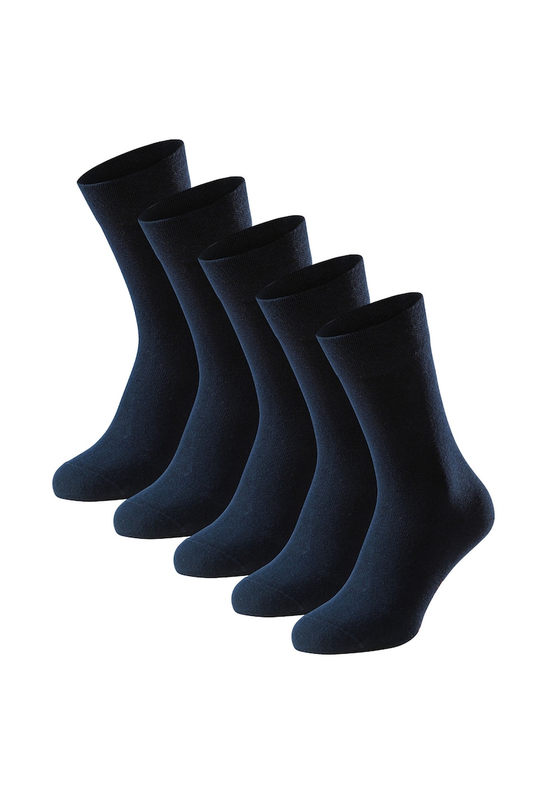 Set de sosete lungi Bluebird - 5 perechi - Albastru ultramarin