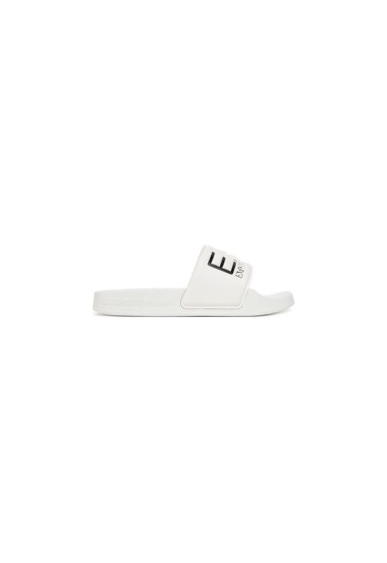 Papuci copii - Emporio Armani  alb - plastic