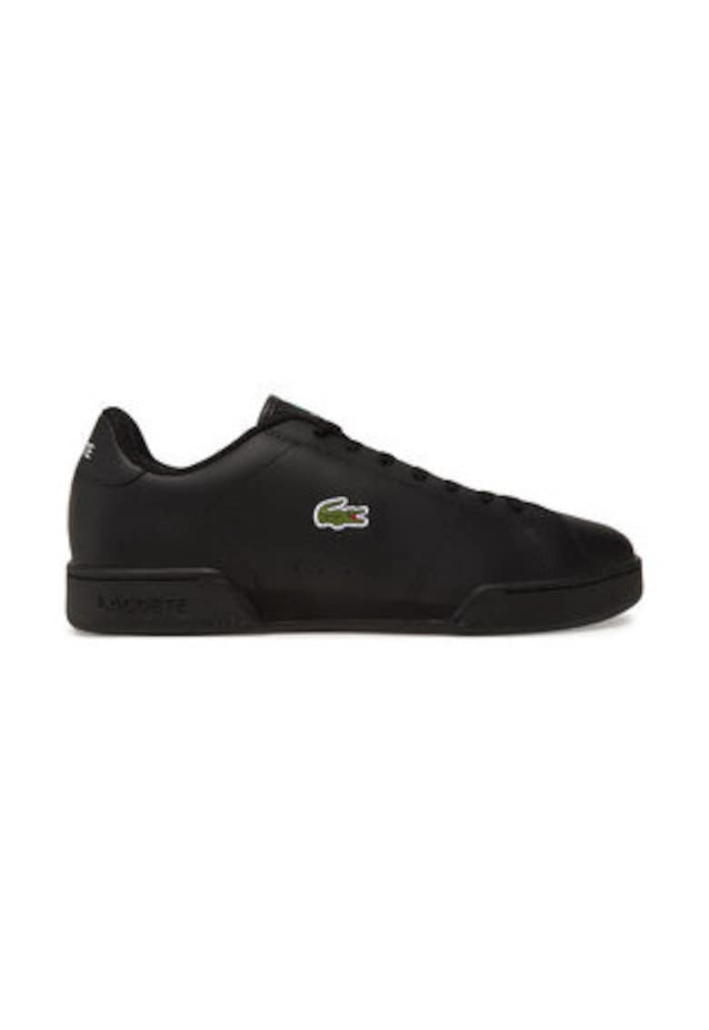 Tenisi barbati -  piele naturala - negru - design clasic