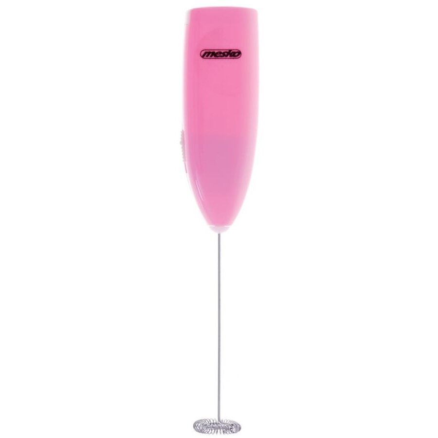Aparat de Spumat Laptele MS4493P Cu Baterie Maner Izolat Termic Roz