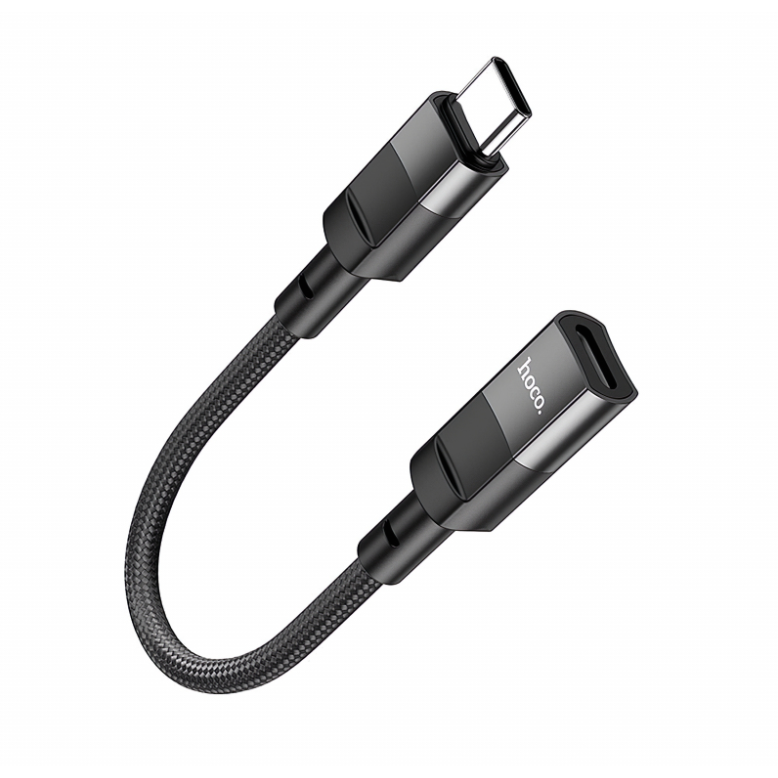 Adaptor OTG USB-C - Lightning U107 0.1m Negru