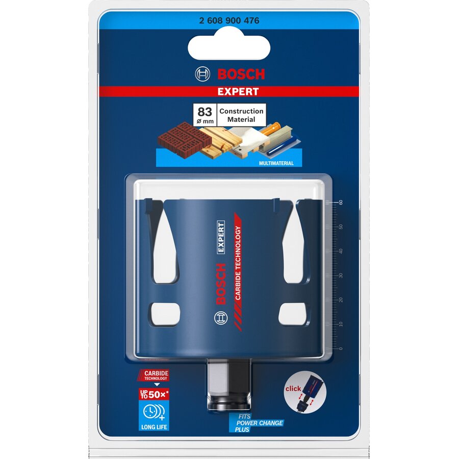 Oferte la Bosch Expert hole saw 'Construction Material',  83mm (3.1/4)