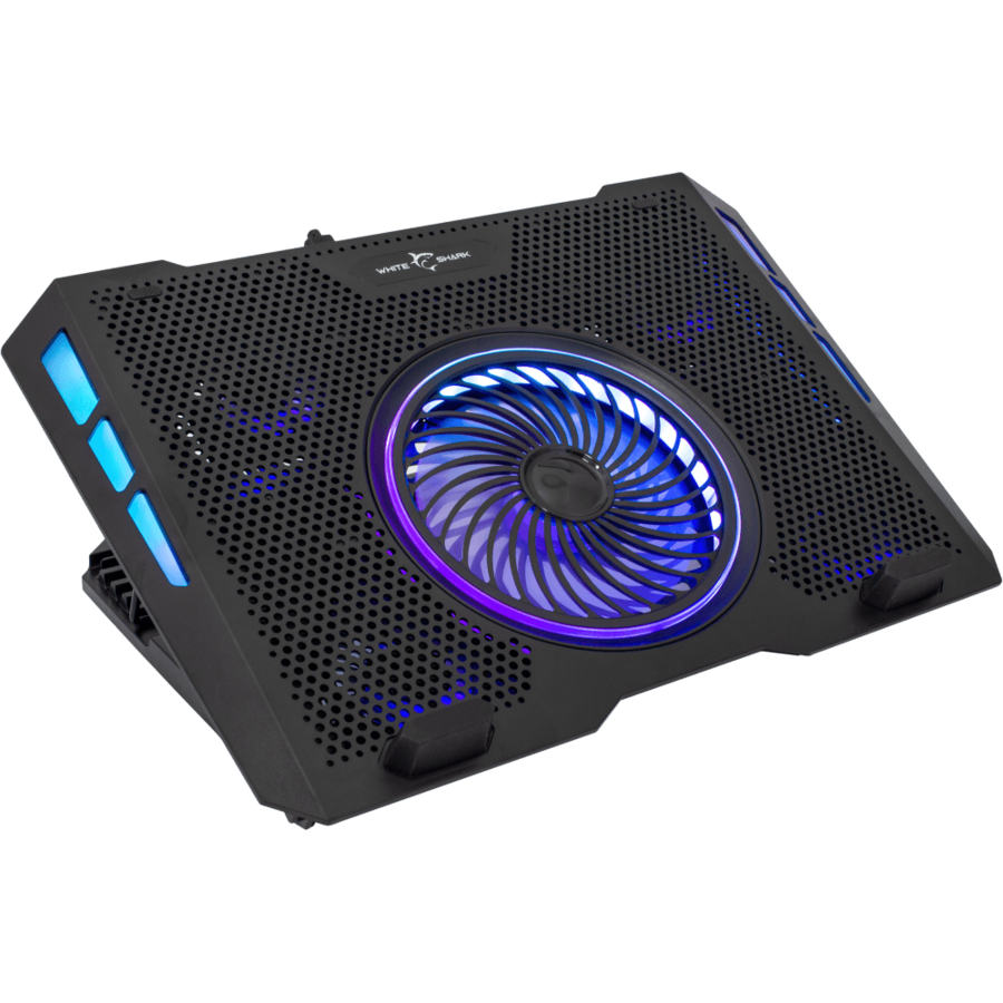 Stand Cooler AURORA pentru Laptop 17.3Inch Max 2500RPM Iluminare RGB Negru