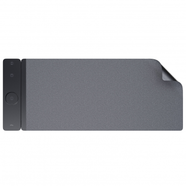 Mousepad ALP-100 4-in-1 cu Incarcare Wireless Telefon / Ceas / Casti Negru