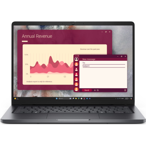 Laptop Pro 14 PC14250 FHD+ 14 inch Intel Core 7 150U 16GB 256GB SSD Windows 11 Pro Magnetite