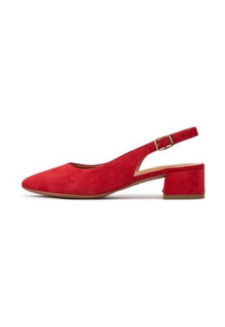 Sandale dama  303364694 - Piele naturala - Rosu - Rosu