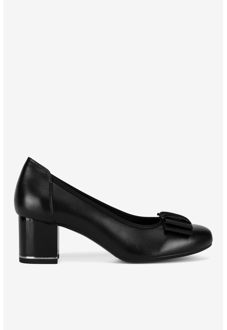 Pantofi dama  5903419942952 - Piele naturala - Negru - Negru