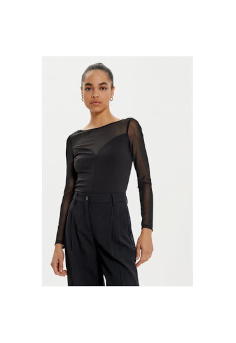 Body dama -  304891106 - Poliester - Negru - Negru