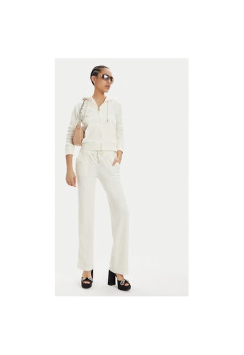 Pantaloni dama -  303896041 - Poliester - Bej - Bej