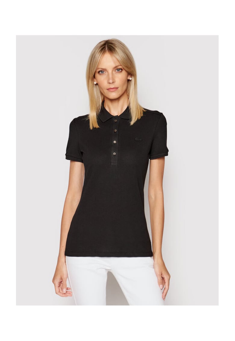 Tricou dama -  208451604 - Bumbac - Negru - Negru