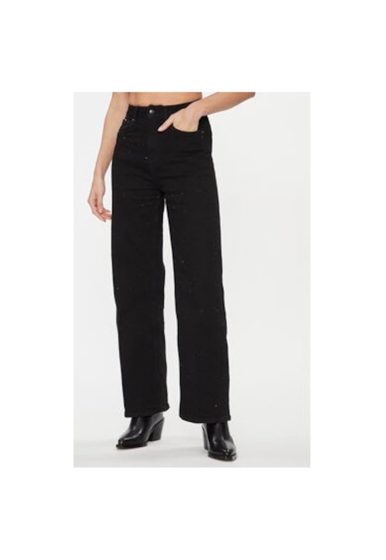 Blugi dama -  303438272 - Bumbac - Negru - Negru