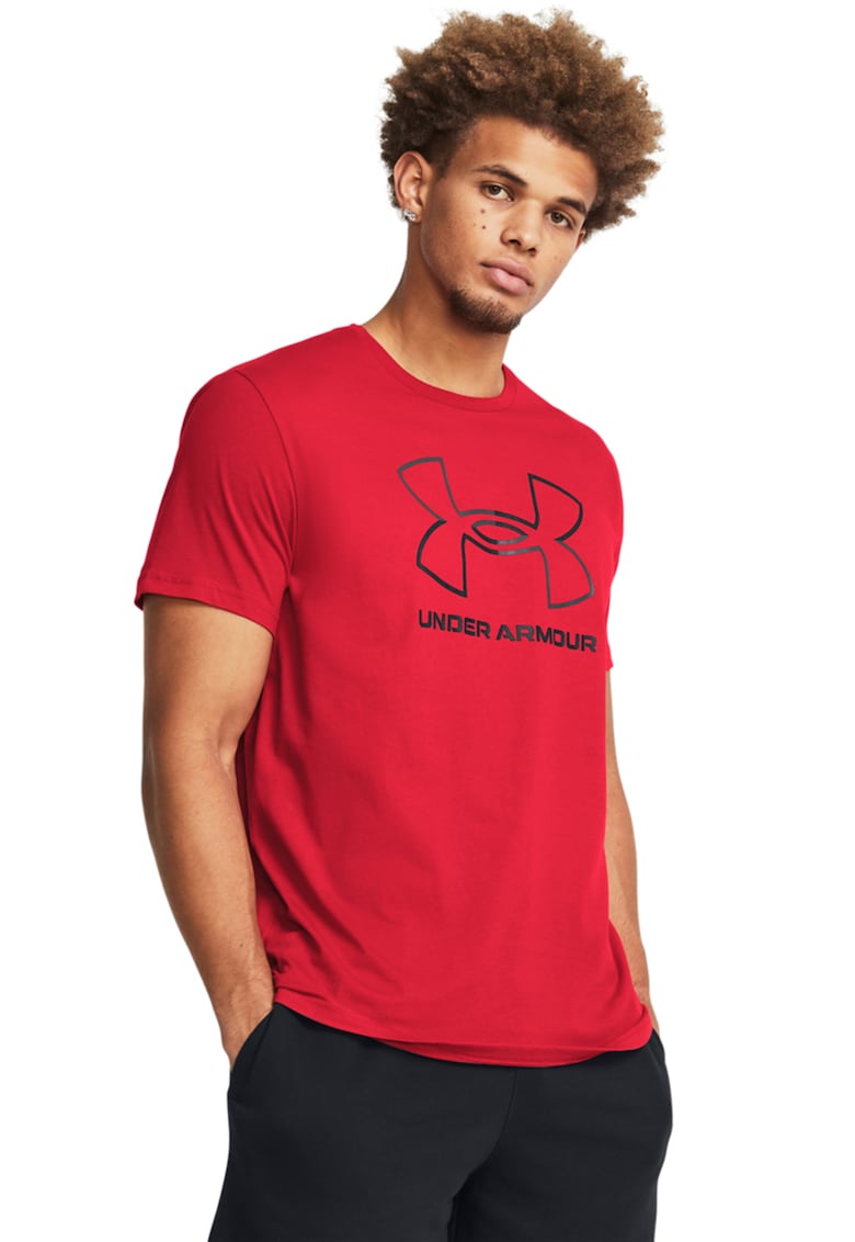 Tricou cu imprimeu logo Foundation - Rosu