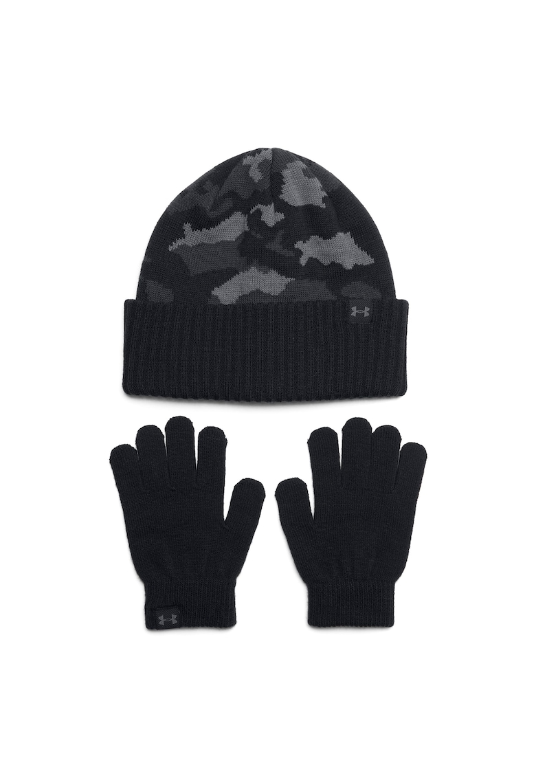Set caciula si manusi pentru copii -  3401519 - Acril - Negru