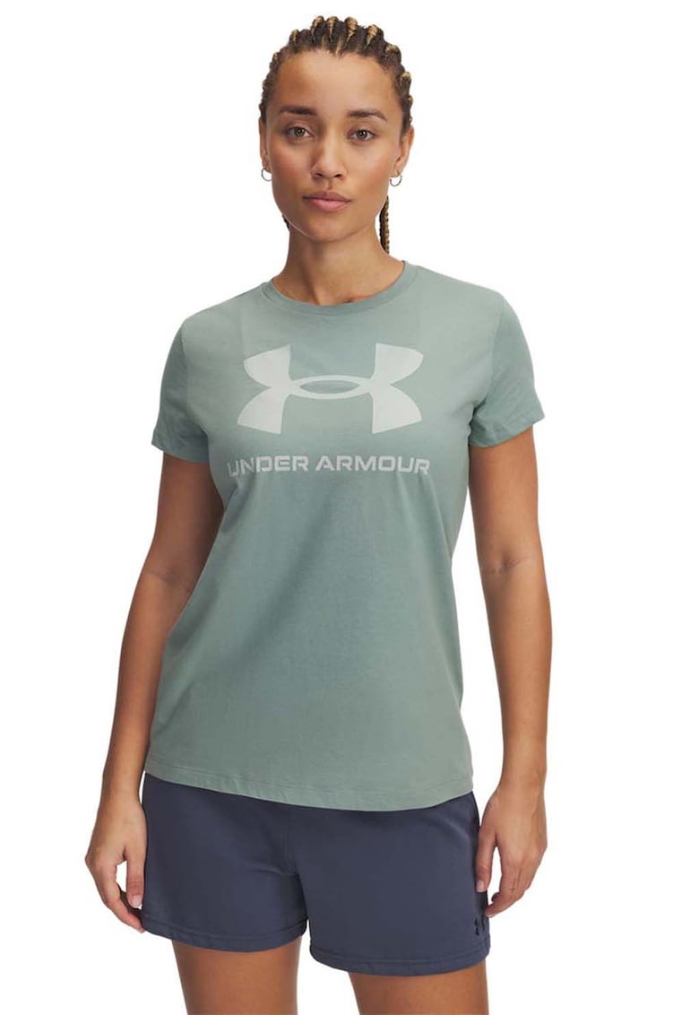 Tricou lejer Rival - Alb/Verde menta