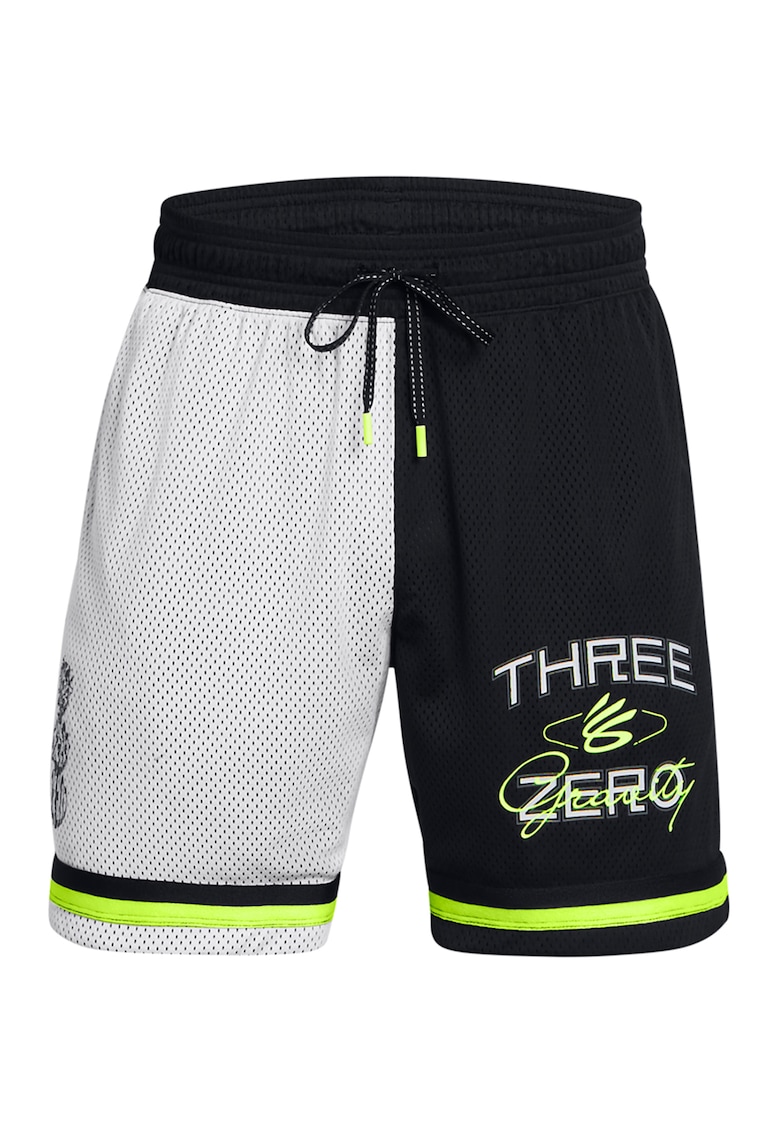 Pantaloni scurti pentru baschet Curry Statement - Negru/Gri deschis
