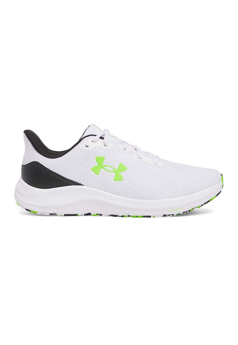 Pantofi Charged Pursuit 4 din plasa pentru alergare - Alb/Verde neon