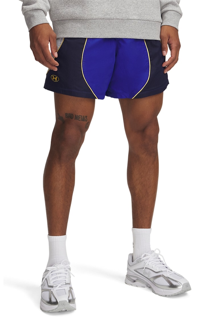 Pantaloni scurti pentru volei Icon - Negru/Gri/Bleumarin