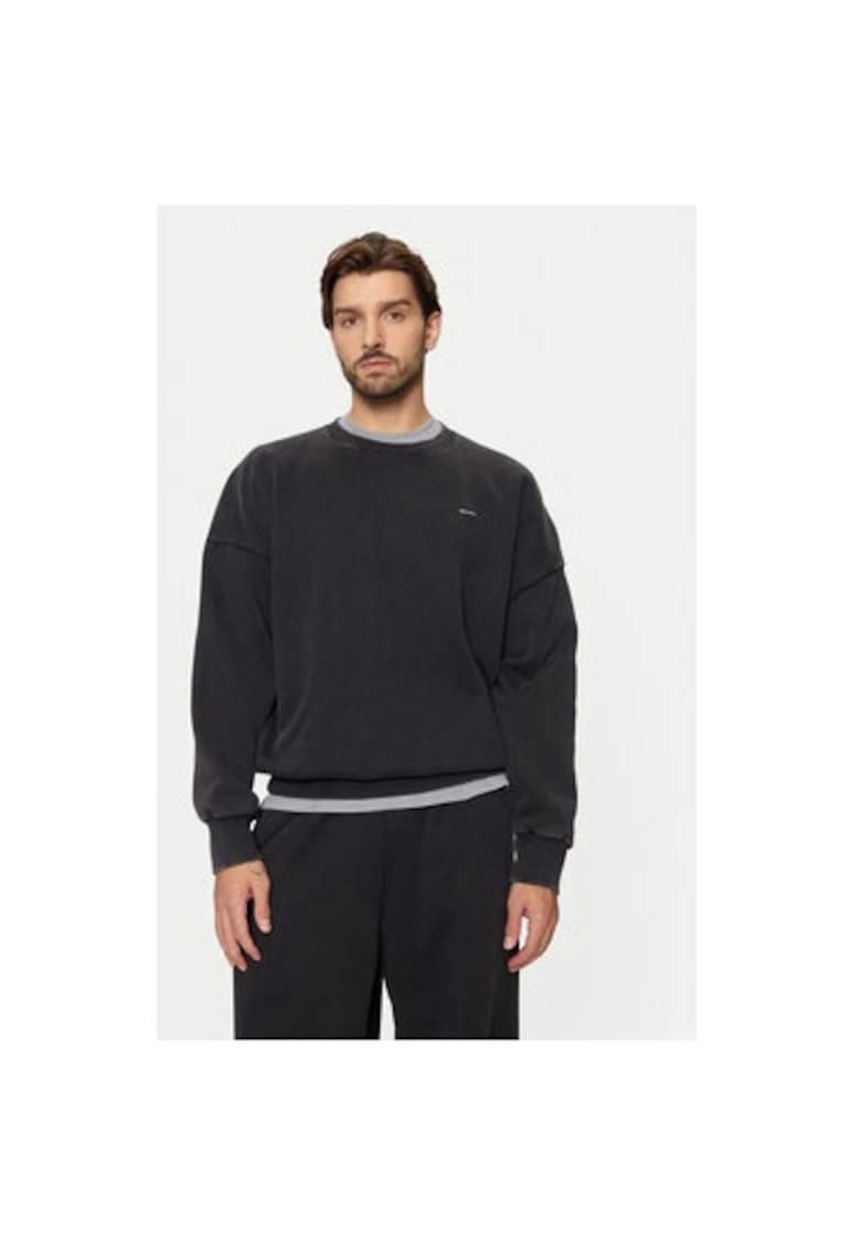 Bluza barbati -  304112171 - Bumbac/Poliester - Negru - Negru