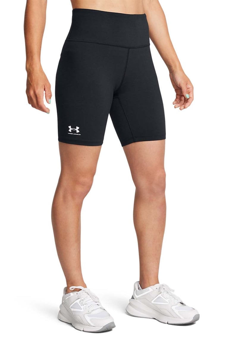 Colanti scurti cu talie inalta pentru fitness Rival - Negru