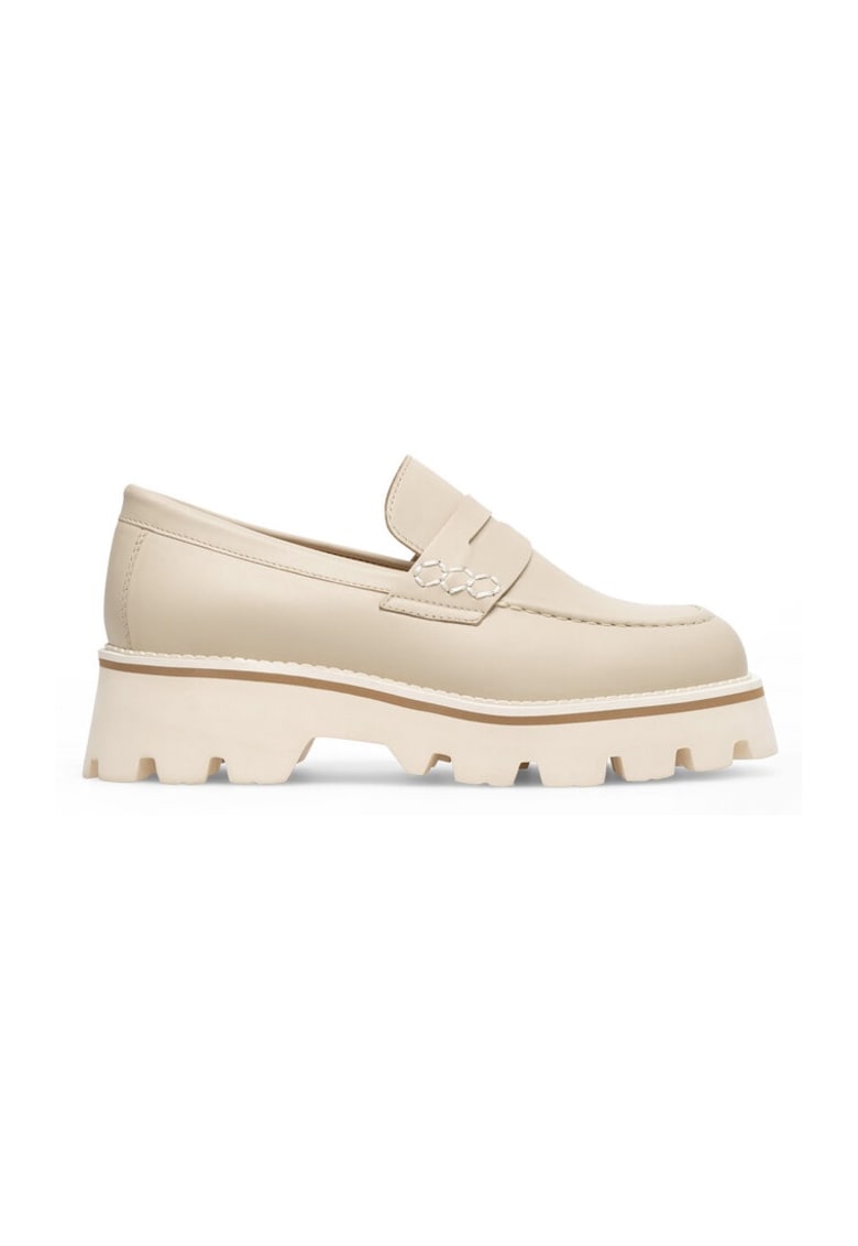 Oferte la Mocasini dama -  590559 - Piele naturala - Bej -
