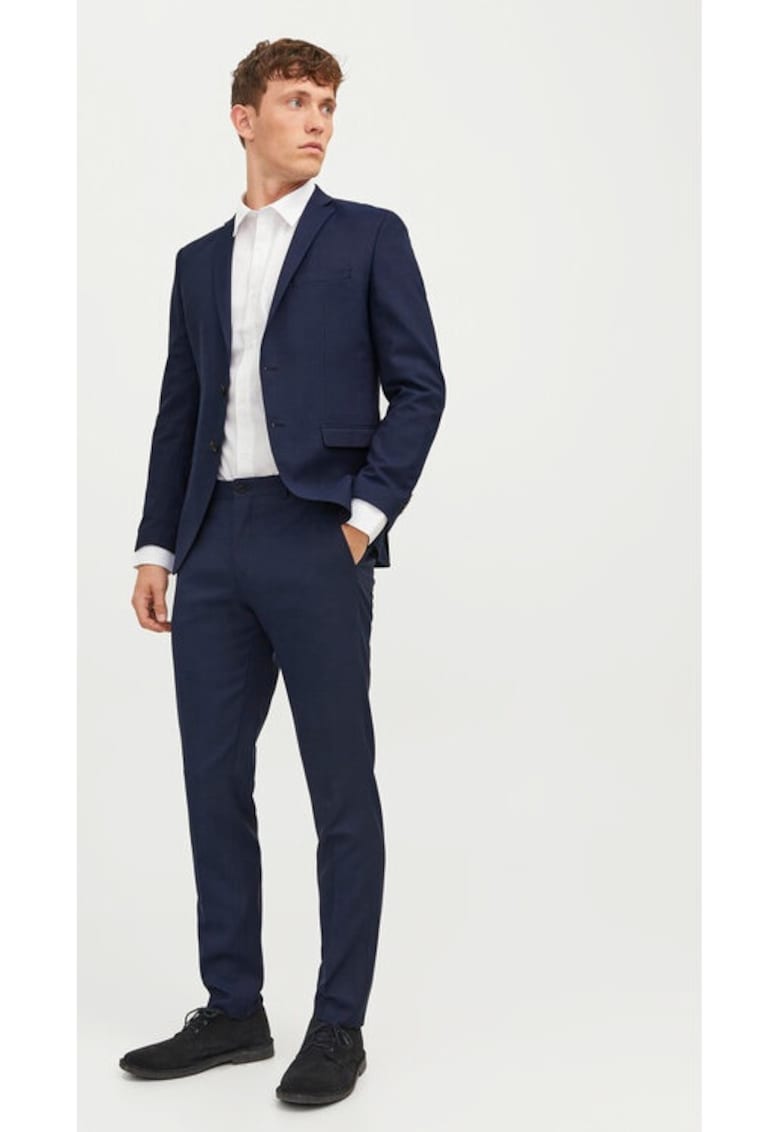 Costum barbati -  42126 - Poliester - Bleumarin