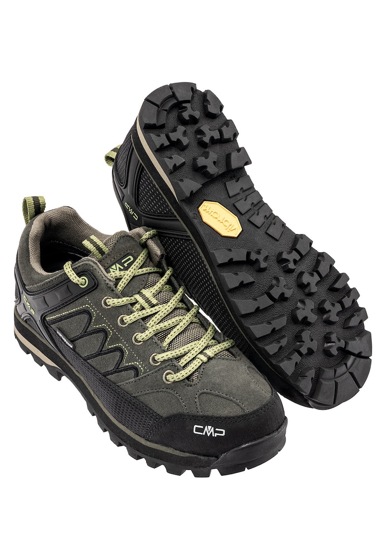 Pantofi sport barbati -  Trekking - Piele/nylon - Kaki - Kaki