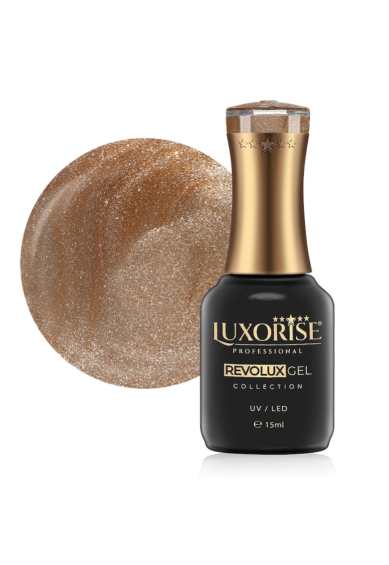Oja Semipermanenta Revolux  Timeless Gold 15ml