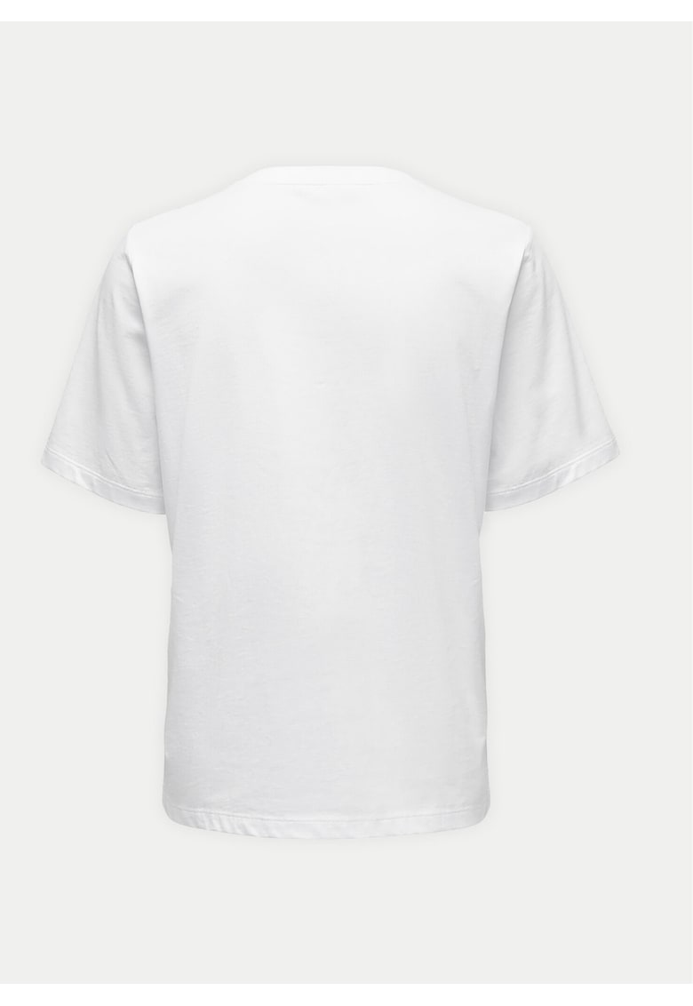 Tricou dama  15270390 - Bumbac - XS INTL - Alb