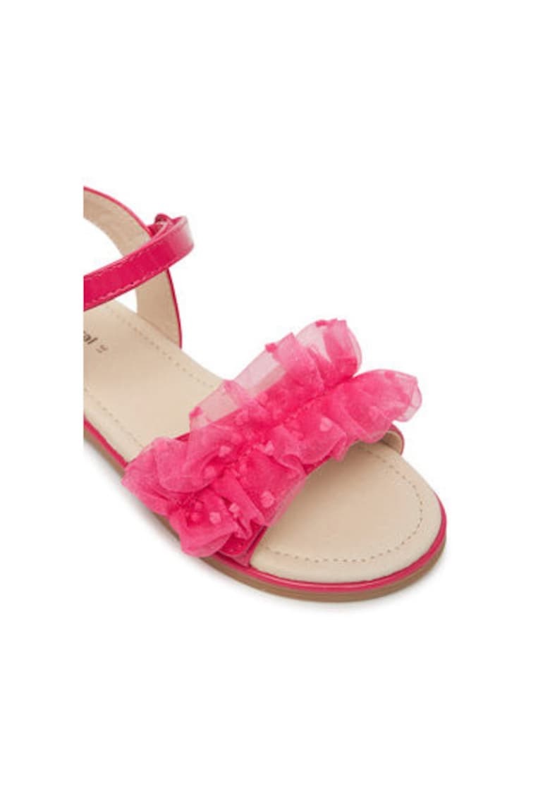 Sandale dama - 45629 -  Piele ecologica - Roz