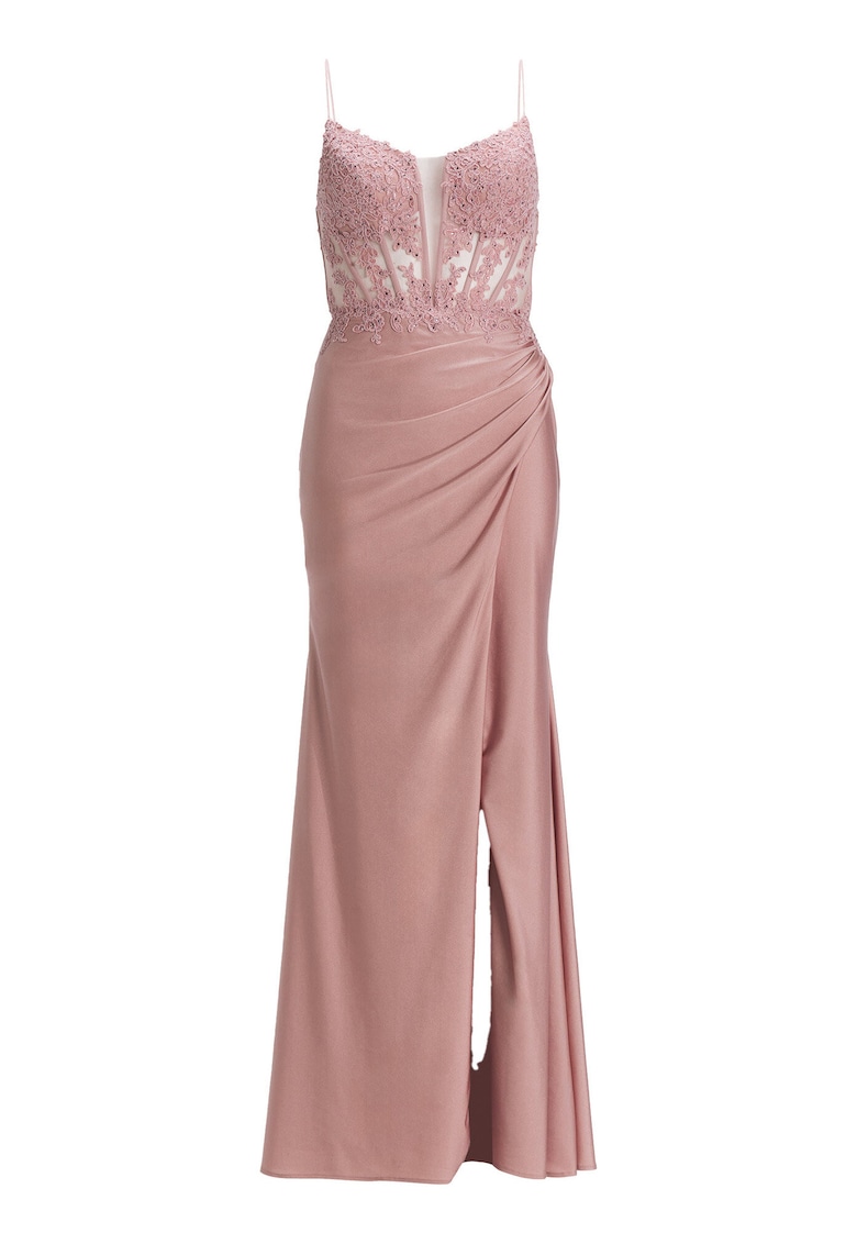 Rochie dama  5AI058HK - Poliester - Roz - Roz