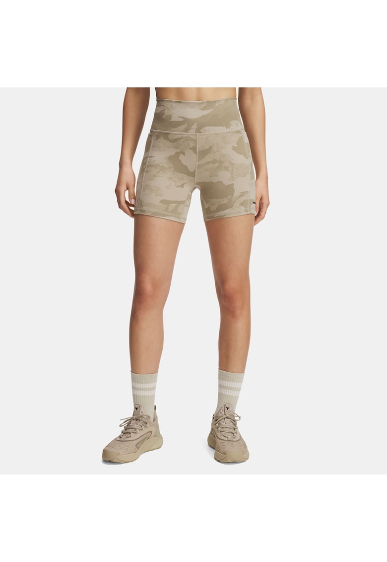 Pantaloni sport dama -  PROJECT ROCK MIDDY - bej - poliester