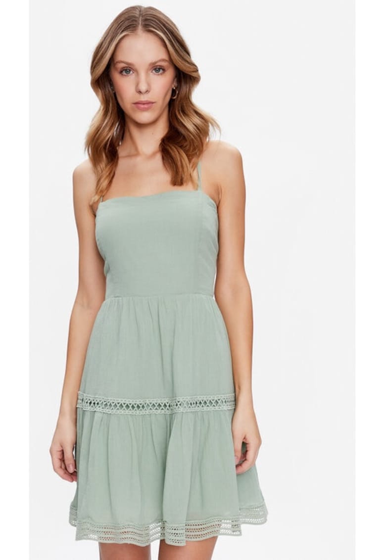 Rochie dama -  Verde - Bumbac
