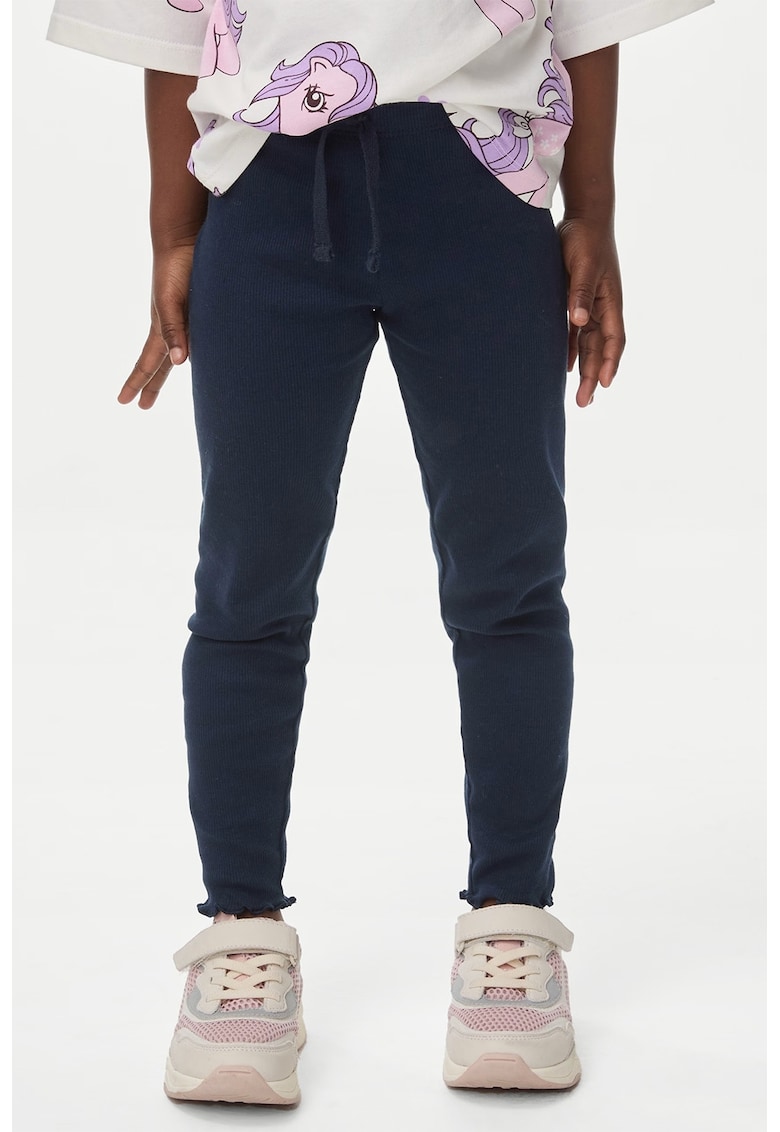 Oferte la Colanti uni din amestec de bumbac - Bleumarin