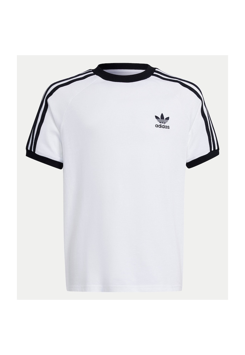 Tricou cu logo si - Alb