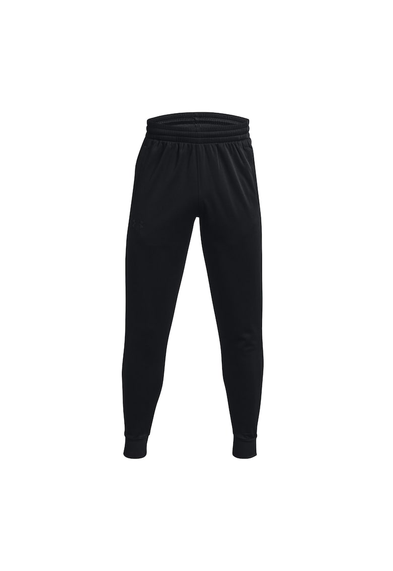 Pantaloni sport pentru barbati -  Poliester - Negru -