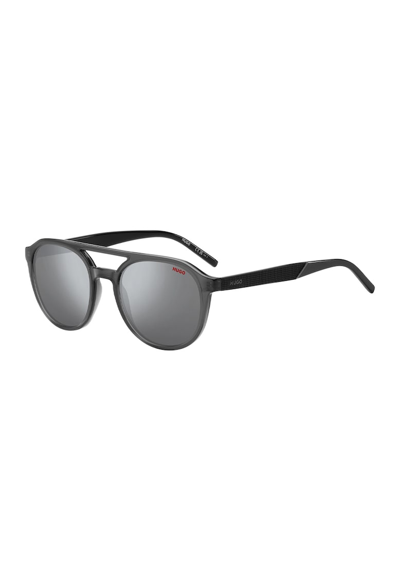 Ochelari de soare aviator rotunjiti cu lentile oglinda
