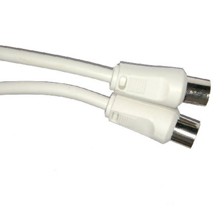 CABLU RF VIDEO ALB 5.0M