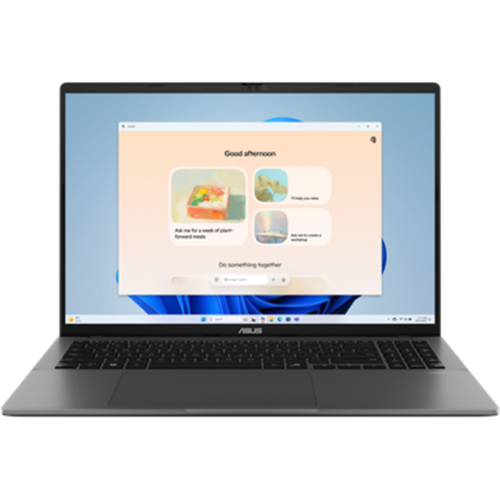 Laptop Vivobook S16 WUXGA 16 inch Intel Core 7 240H 16GB 1TB SSD Free Dos Matte Gray