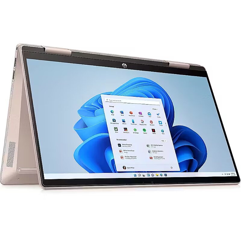 Laptop Pavilion x360 14-ek2000ny Intel Core 5 120U 14inch FHD Touch 16GB 512GB Windows 11 Home Pale Golden Rose