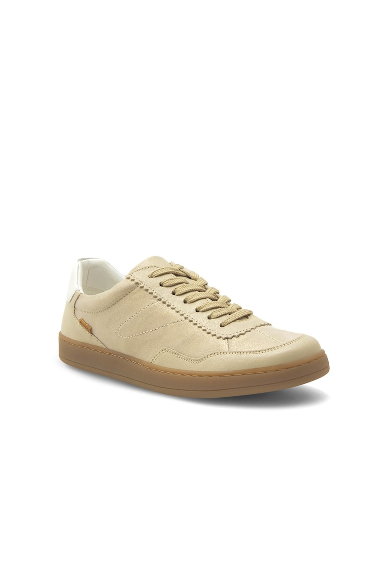 Pantofi sport dama -  376415 - Piele naturala - Bej