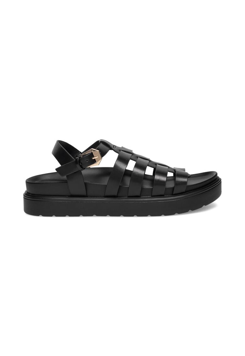 Sandale dama -  590559 - Piele ecologica - Negru -