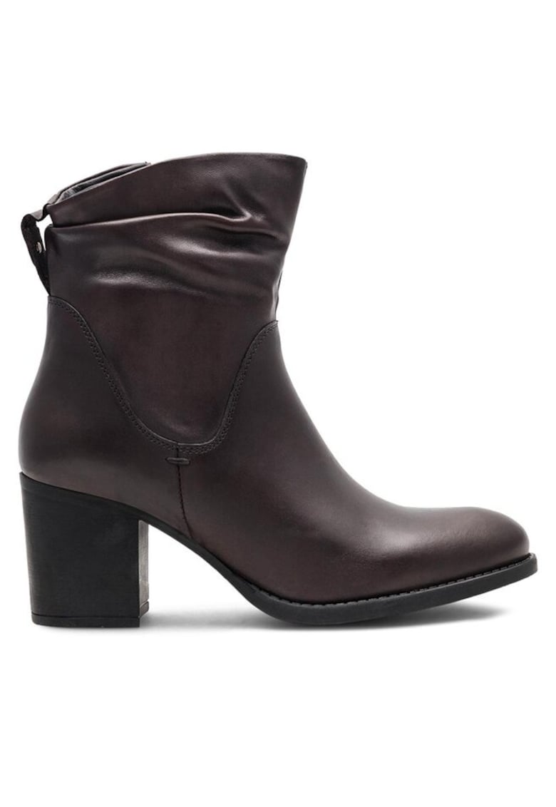 Botine dama -  590558808688836 - Piele naturala - Maro