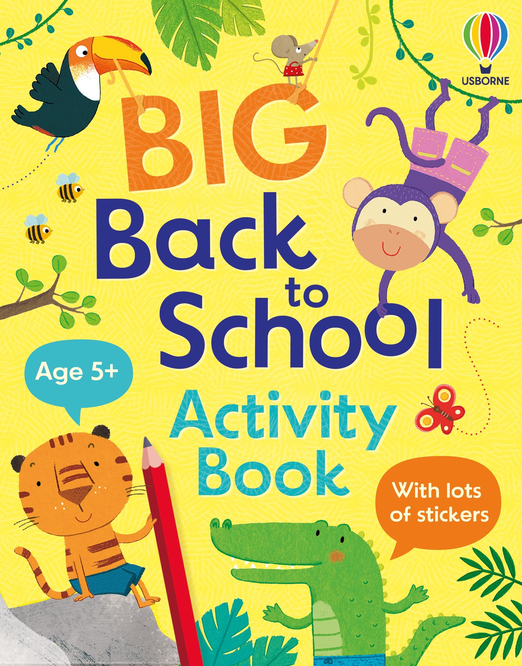 Big Back to School Activity Book Usborne