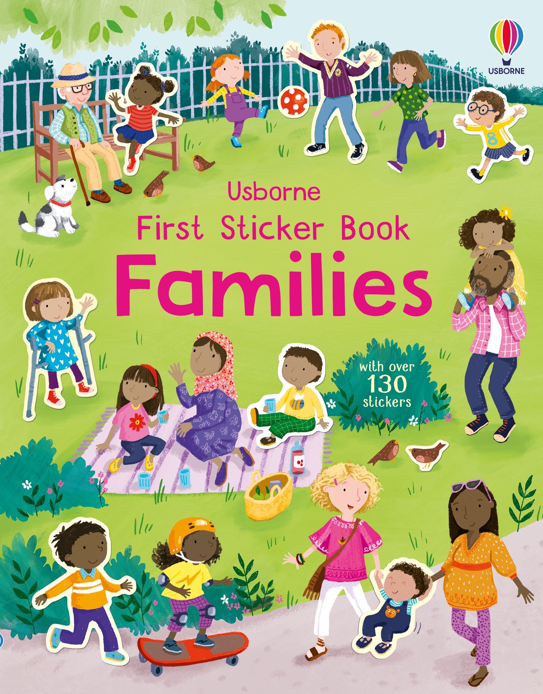 First Sticker Book Families Usborne