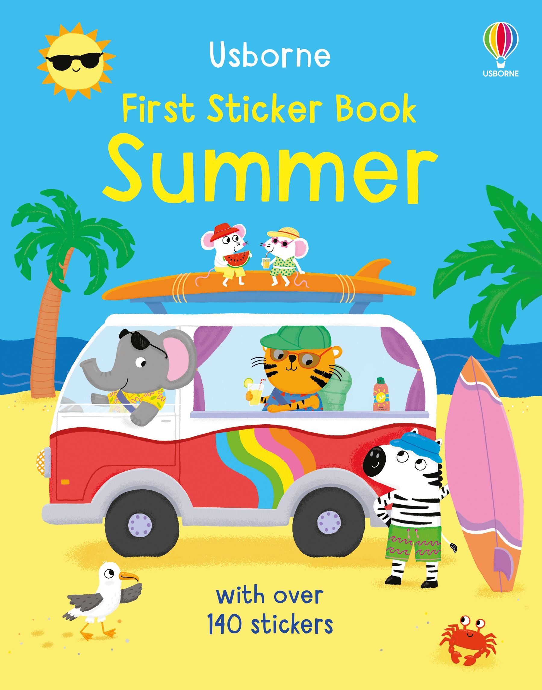 First Sticker Book Summer Usborne