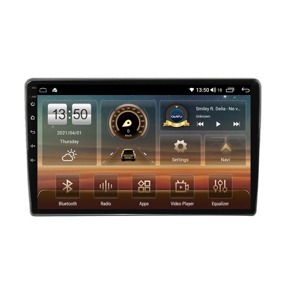 Navigatie dedicata cu Android Nissan Navara D40 2010 - 2014 cu navigatie originala, 8GB RAM, Radio GPS Dual Zone, Display HD QLED 9" Touchscreen, Internet Wi-Fi si slot SIM 4G, Bluetooth, MirrorLink, USB